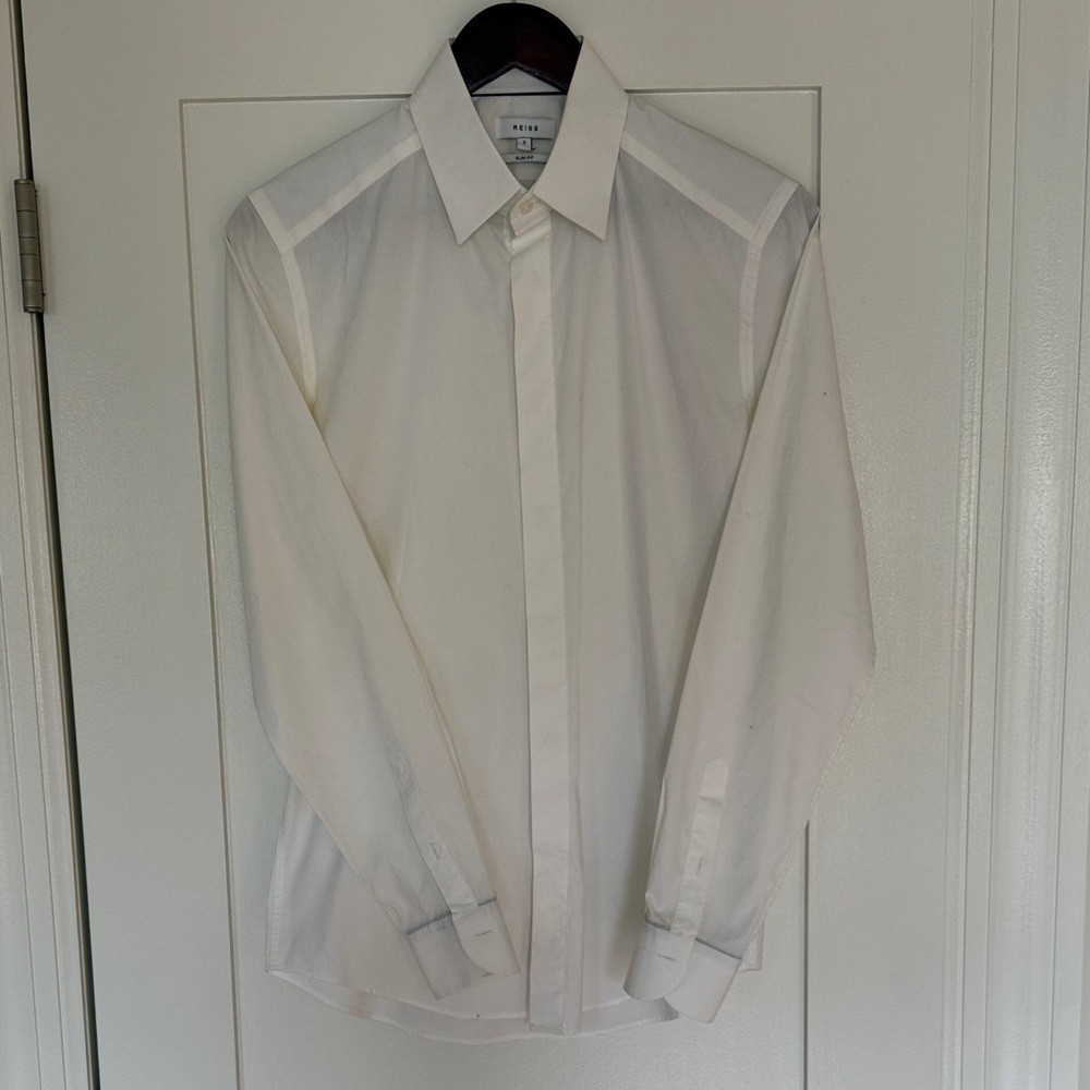 Reiss Slim White Dress Shirt